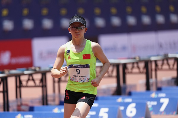 Chinese pentathlete Zhang Mingyu wants to shine at 2024 Olympic Games