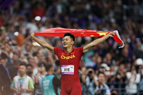 Chinese sprinter Xie Zhenye sets season-best in pre-Olympic 100m race
