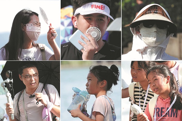 Hangzhou experiences scorching heat