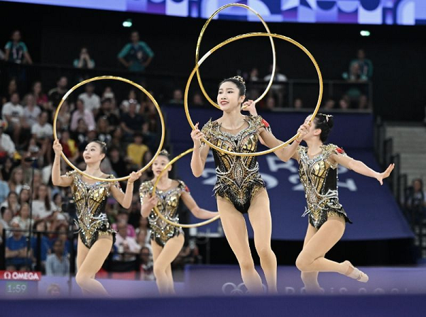 Hangzhou 19-year-old helps China win first Olympic rhythmic gymnastics team gold