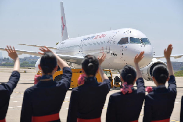 China's C919 plane welcomes its 500,000th passenger