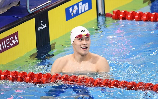 China's former Olympic champion ready to swim after ban