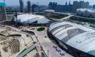 Main structures built for two Hangzhou Asian Games stadiums