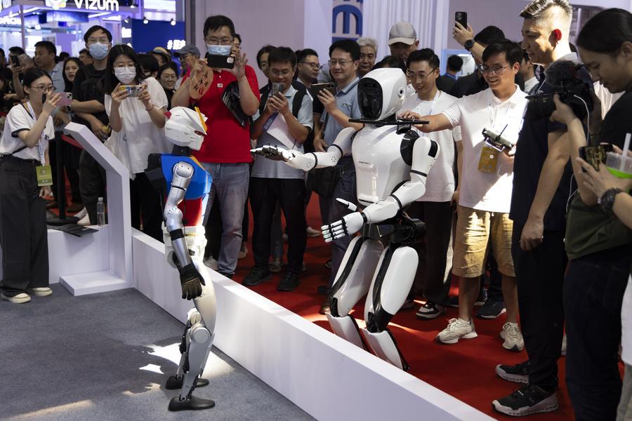 Made-in-China robots venturing out from labs to daily life